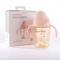 لیوان آبمیوه خوری 180 میل رنگ صورتی هی اور شی Heorshe