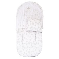 پشه بند مسافرتی کوچک طرح بالن رنگ سفید ایسیز