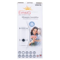 دستگاه بخور سرد التراسونیک 4.2 لیتر مدل Us416 رنگ سفید امسیگ Emsig