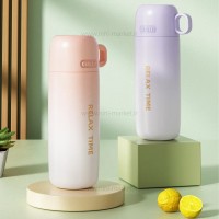 فلاسک آب 500 ميل رنگ یاسی خارجی