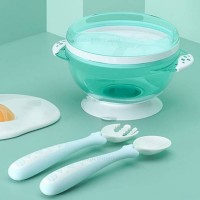 کاسه بادکش دار رنگ سبز بیبی سیل Babisil