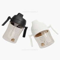 لیوان آبخوری 210 میل رنگ مشکی هی‌اورشی HeOrShe