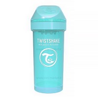 یوان نی دار فیروزه ای 12+ ماه تویست شیک Twistshake ظرفیت 360 میل