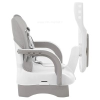 صندلی غذا پرتابل رنگ طوسی کیکابو Kikkaboo