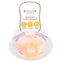 پستانک سیلیکونی طرح آناناس رنگ نارنجی بیبی سیل Babisil