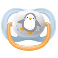 پستانک تکی الترا ایر طرح پنگوئن آبی اونت Avent (فاقد جعبه)