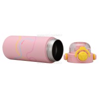 فلاسک آب رنگ صورتی 600 میل Yes Water