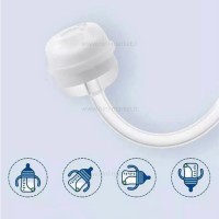 لیوان سوپاپ دار طرح آهو رنگ بنفش بیبی سیل Babisil