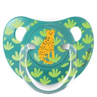 پستانک تک عددي طرح پلنگ 18 - 6 ماه ارتودنسي سبز سواوینکس Suavinex (بدون جعبه)