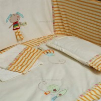 سرویس روتختی نوزاد 6 تکه طرح سگ ماماز پاپاز MAMAS & PAPAS