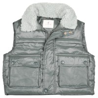 پافر اسپرت طرح ساده رنگ سبز