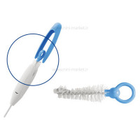 شیشه شور فرچه ای اصل رنگ آبی چیکو Chicco