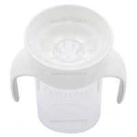 ليوان 360 درجه رنگ سفید تویست شیک Twistshake