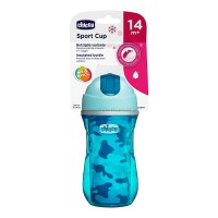 لیوان نی دار دو جداره 266 میل چیکو Chicco