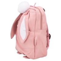 کوله پشتی بچه گانه طرح خرگوش رنگ کالباسی برند خارجی