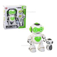 ربات کنترلی موزیکال سفید کد 2-608 برند Infrared