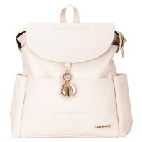 ساک لوازم کوله مدل کرستین رنگ استخوانی دیور Dior